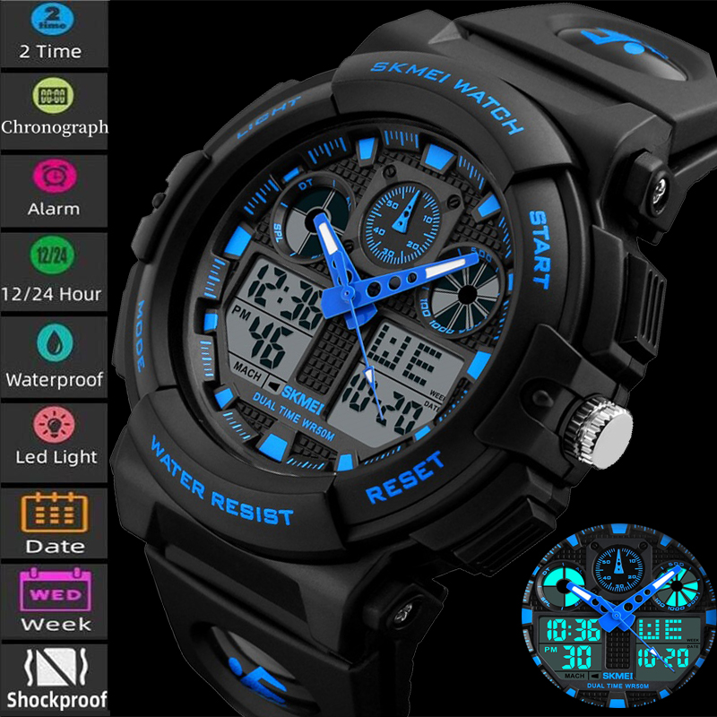Outdoor Lighting Timer - 2017 Nieuwe SKMEI Mannen Sport Horloges