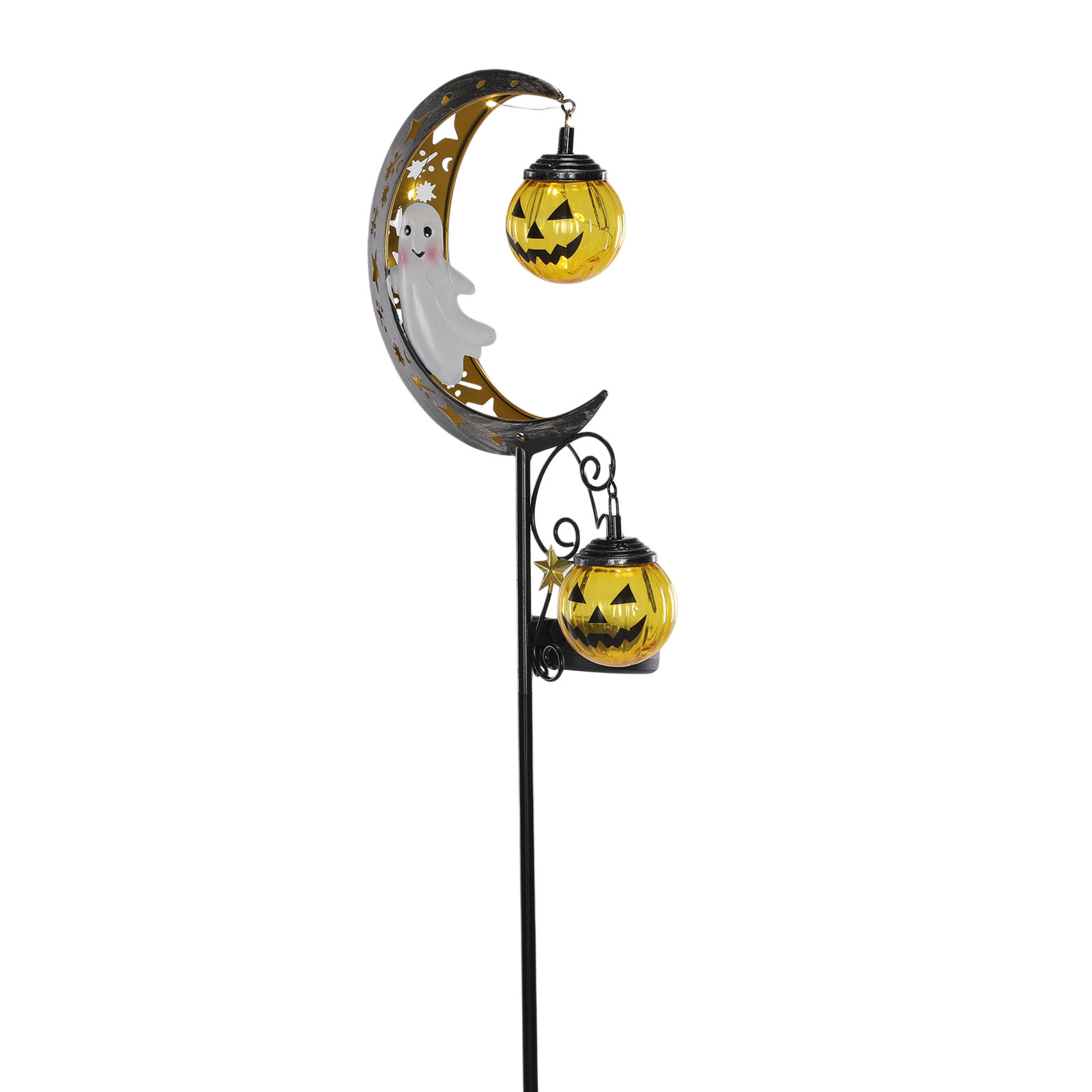 Outdoor Lighting Yard Stakes - Solar Halloween Maan Schedel Spook Tuinlampen