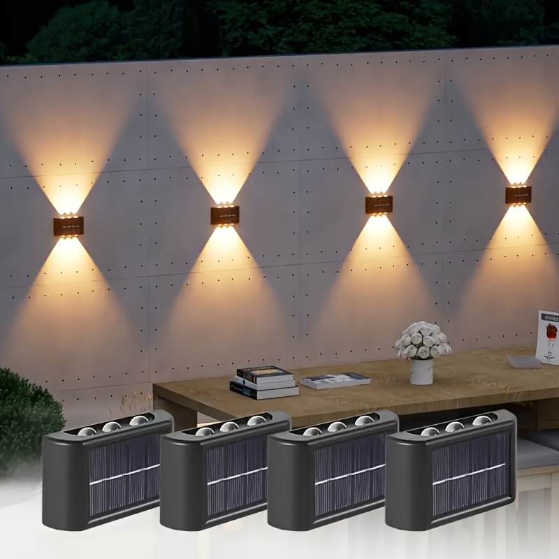 Outdoor Lighting Ideas - LED Solarlamp Buiten Waterdicht Solar Wandlamp