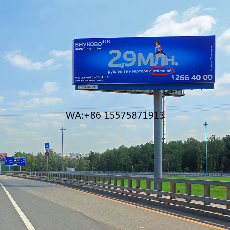 Wall Lighting Outdoor - Wandgemonteerde kolom Vaste installatie Elektronisch led-reclamebord