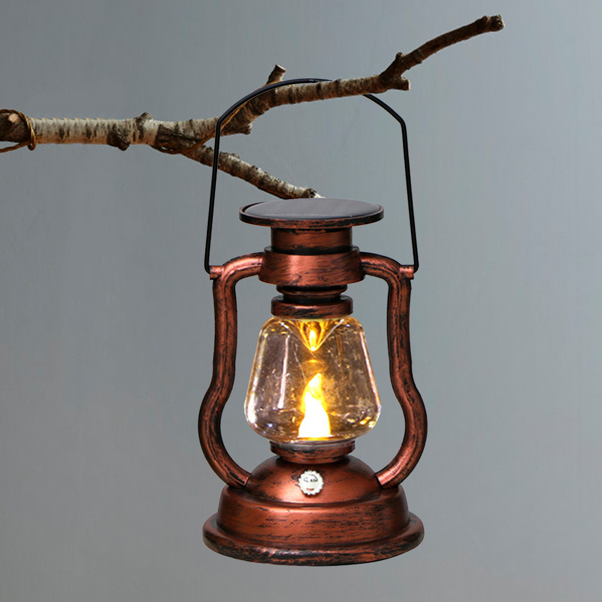 Outdoor Lighting Quality - Sfeerlicht Retro LED-zonnelicht Olielamp Flikkerende vlamloze