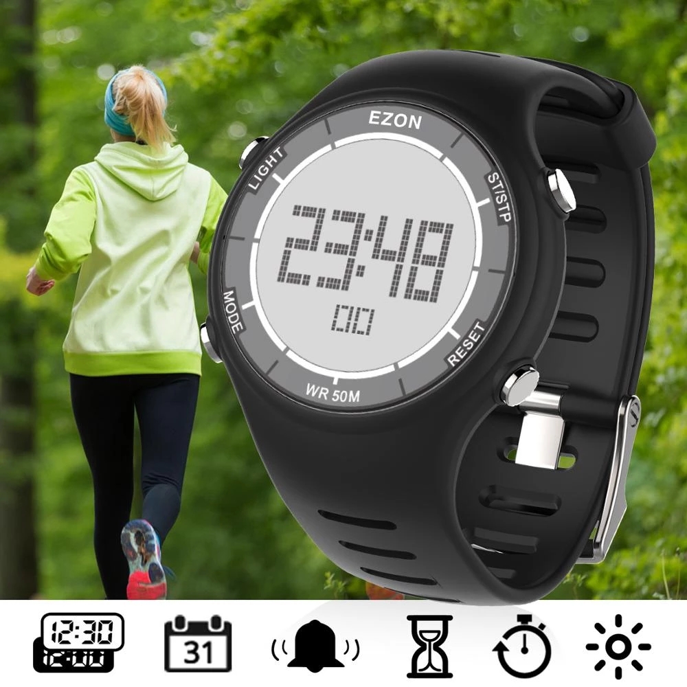 Outdoor Lighting Timer - EZON Nieuwe Mode Vrouw Digitale Sport