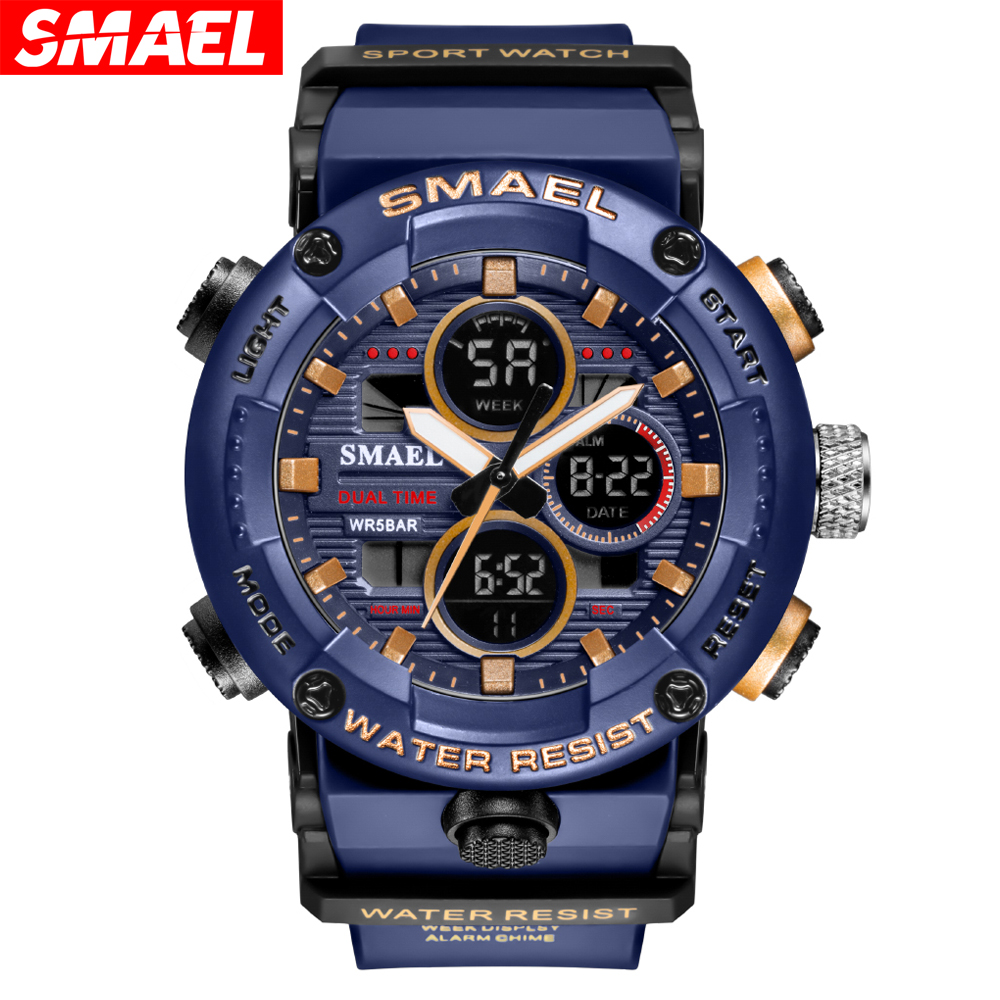Outdoor Lighting Timer - Smael Outdoor Sport Horloge Voor Mannelijke