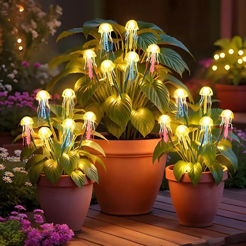 Outdoor Lighting Jellyfish - Buitenverlichting op zonne-energie, LED's, waterdichte, op