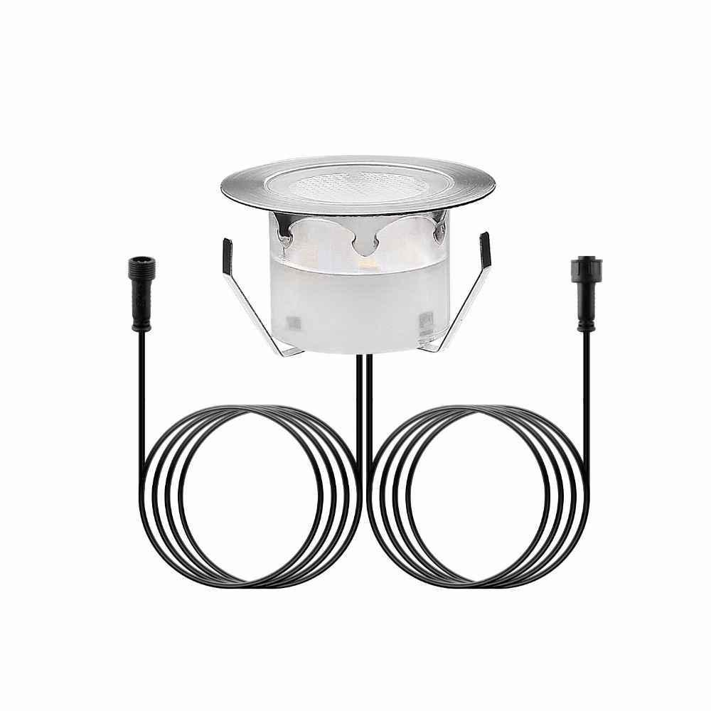 Outdoor Lighting Driveway - QACA LED Buitenverlichting voor terras Inbouw