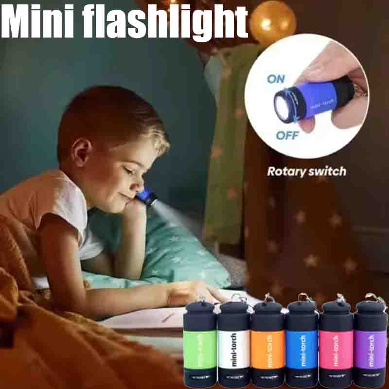 Outdoor Lighting Quality - USB oplaadbare camping mini-zaklamp Sterk licht