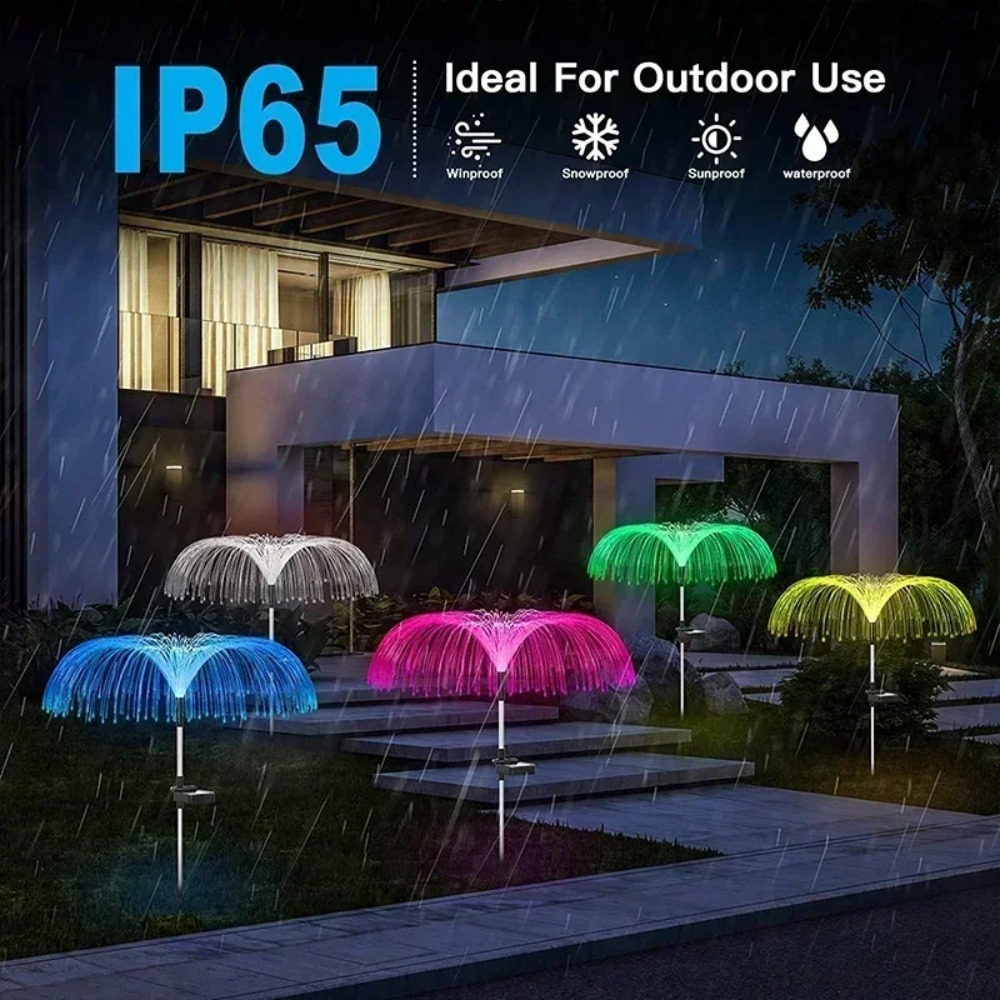 Outdoor Lighting Jellyfish - Kleurveranderende zonne-aangedreven kwallenlampen voor buiten, tuin