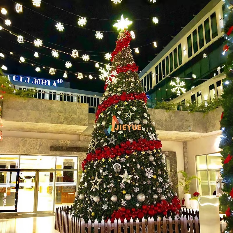 Outdoor Lighting Quality - Hoge kwaliteit gigantische decoratieve kunstkerstbomen voor