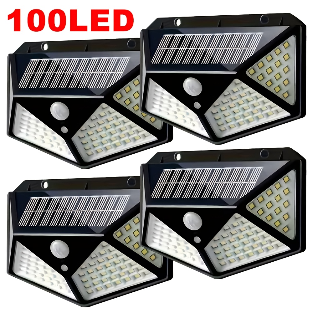 Outdoor Lighting Quality - 100LED buitenlamp op zonne-energie, buitenlamp met