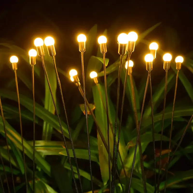 Outdoor Lighting Driveway - Buitenverlichting op zonne-energie, waterdicht, 6/8/10-koppige LED-lamp,