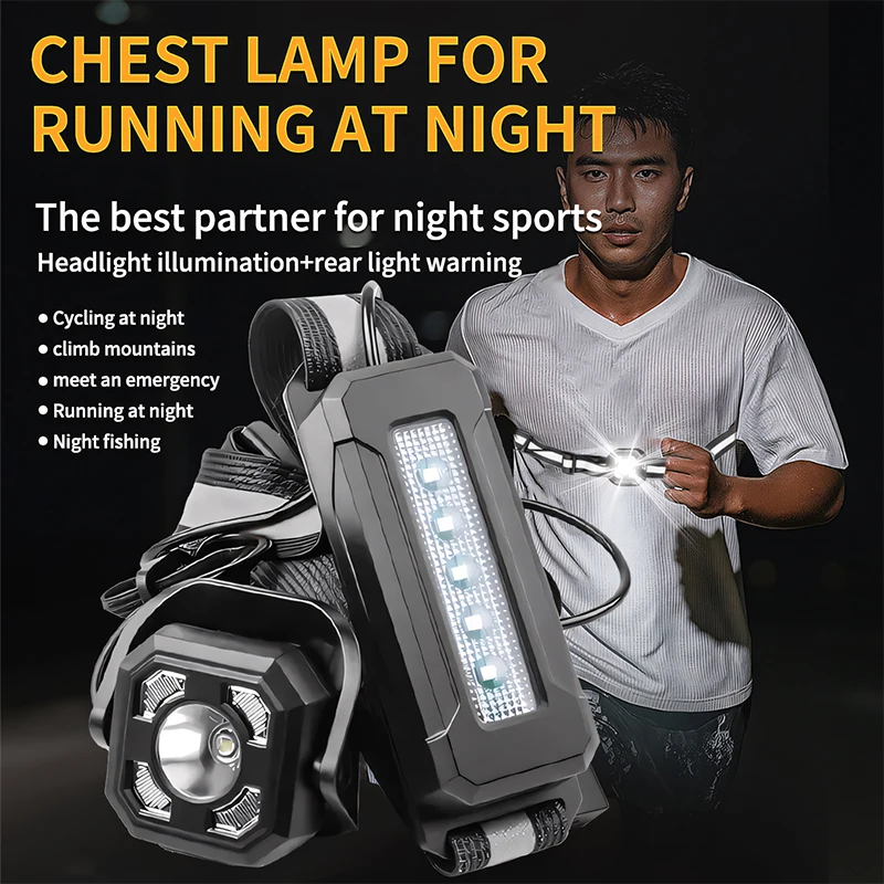 Outdoor Lighting Lamp - LED-nachtlampje voor hardlopen buitensport fietsen paardrijden