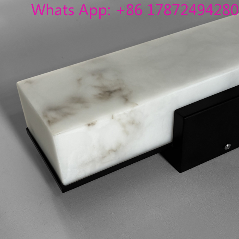 Outdoor Lighting Lamp - Waterdichte kunstmatige alabaster wandlamp voor buiten,