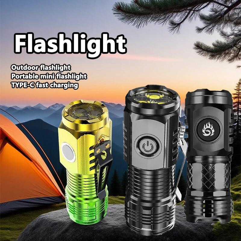 Outdoor Lighting Ideas - Superheldere MINI LED-zaklamp Zaklamp Oplaadbare visverlichting