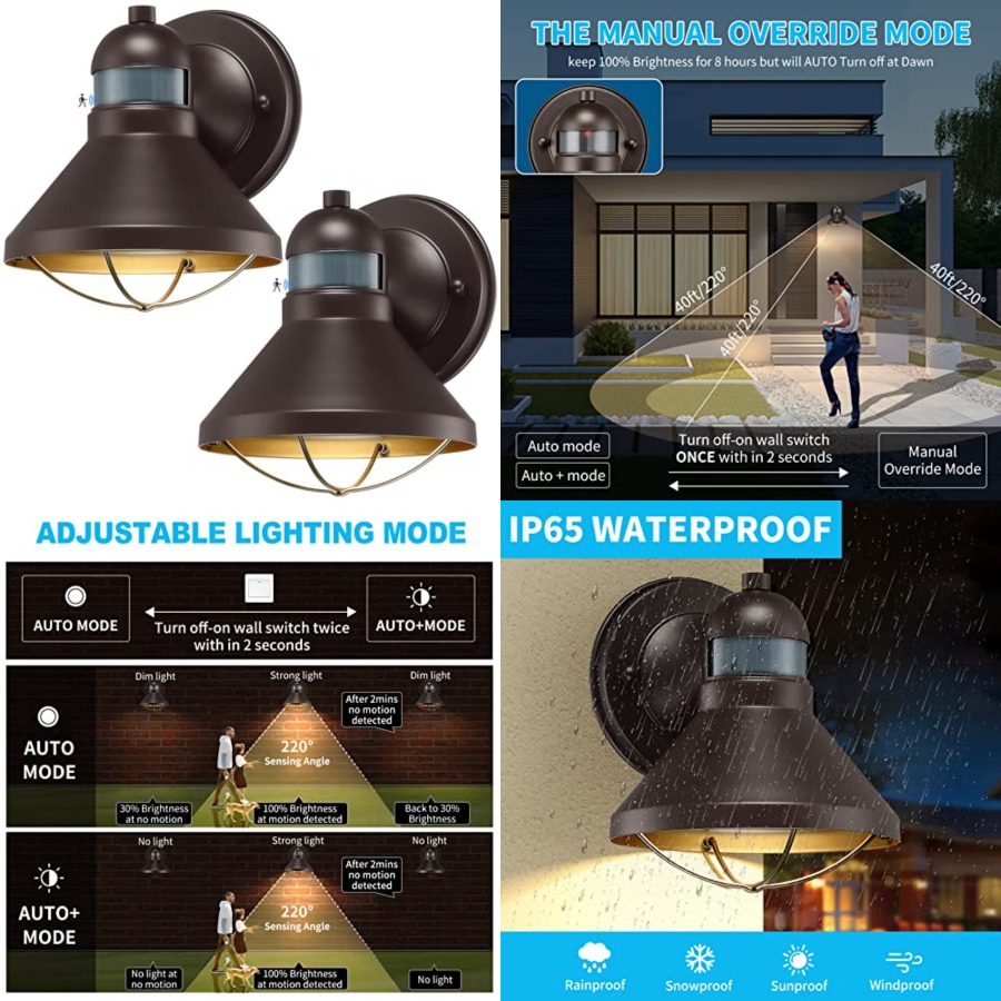 2-pack bewegingsmelder buiten  - Wall Lighting Outdoor recensie en prijs