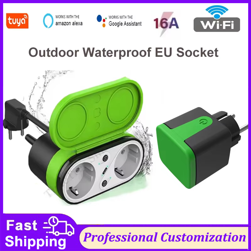Tuya EU 16A Wifi Slimme Buiten - Outdoor Lighting Timer recensie en prijs