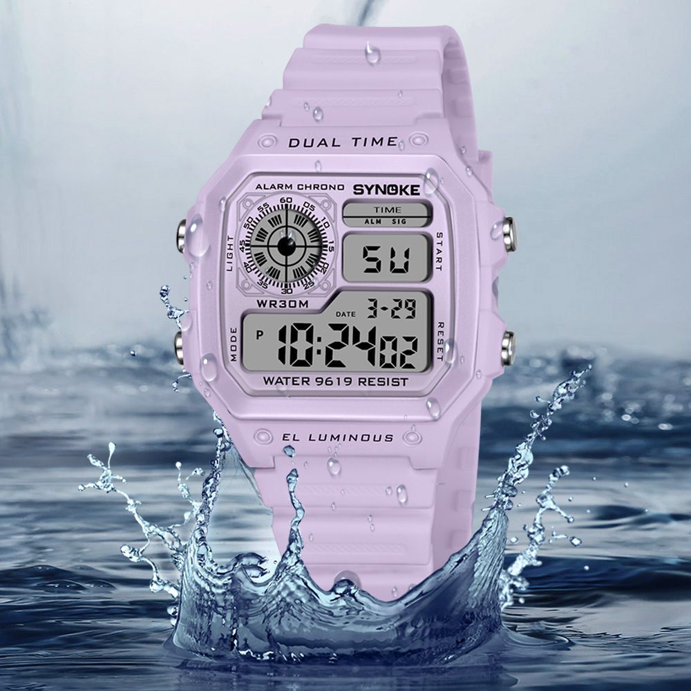 SYNOKE Digitale Horloges Dame  - Outdoor Lighting Timer recensie en prijs