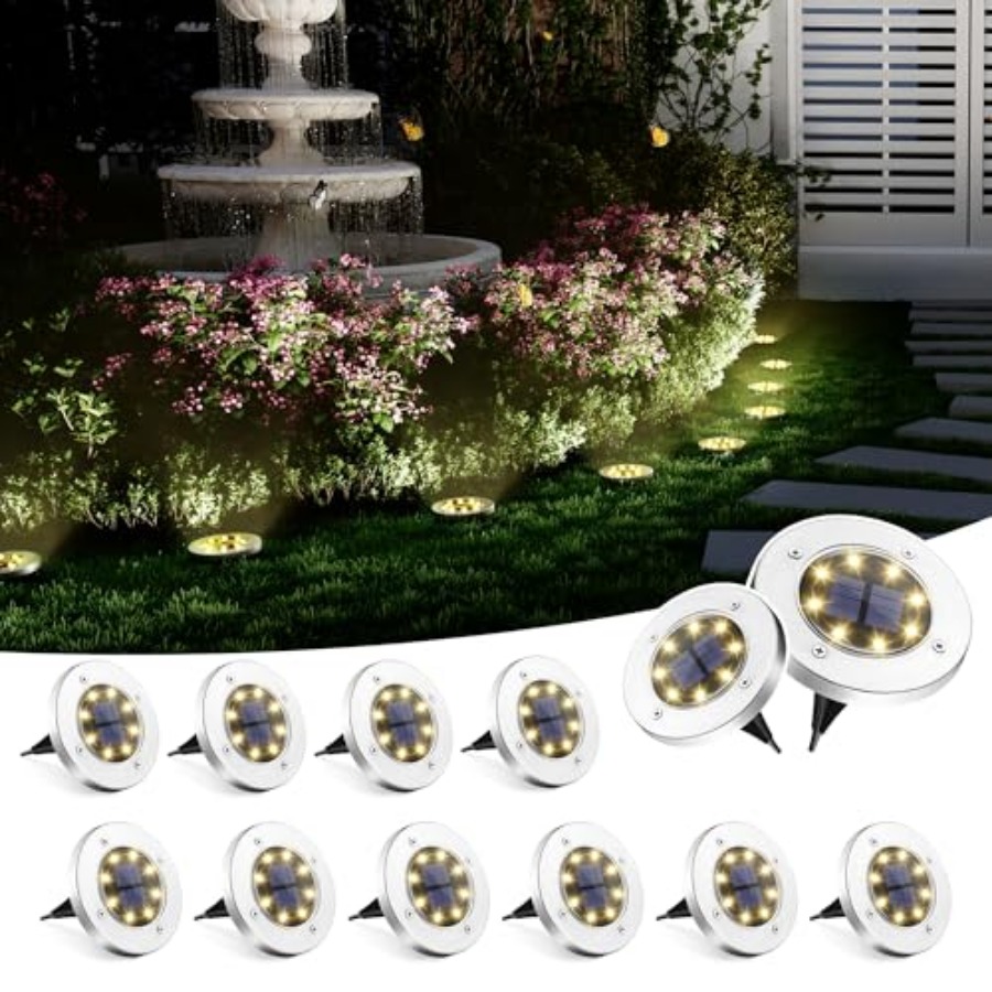 Solar Ground Lights Solar Ligh - Outdoor Lighting Driveway recensie en prijs