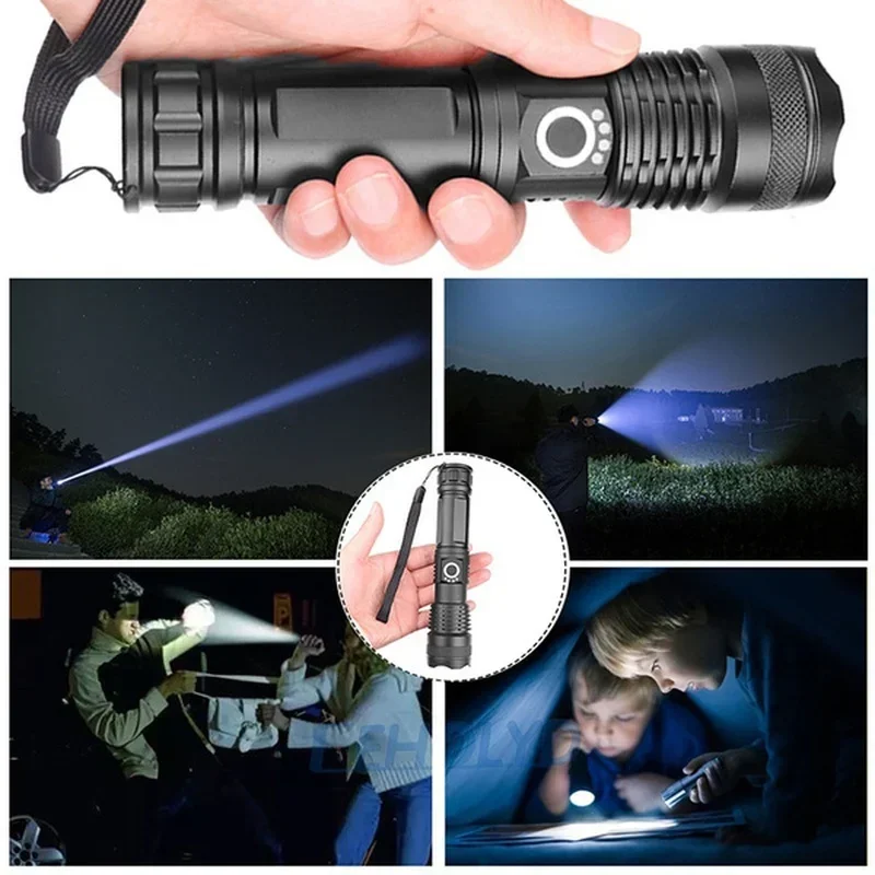High Power XHP70 Led-zaklamp U - Outdoor Lighting Ideas recensie en prijs